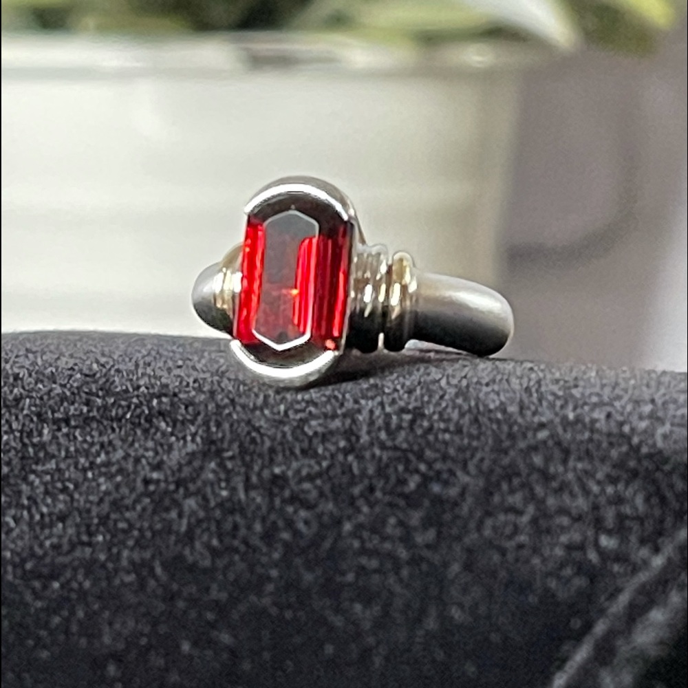 Garnet Vermeil Ring